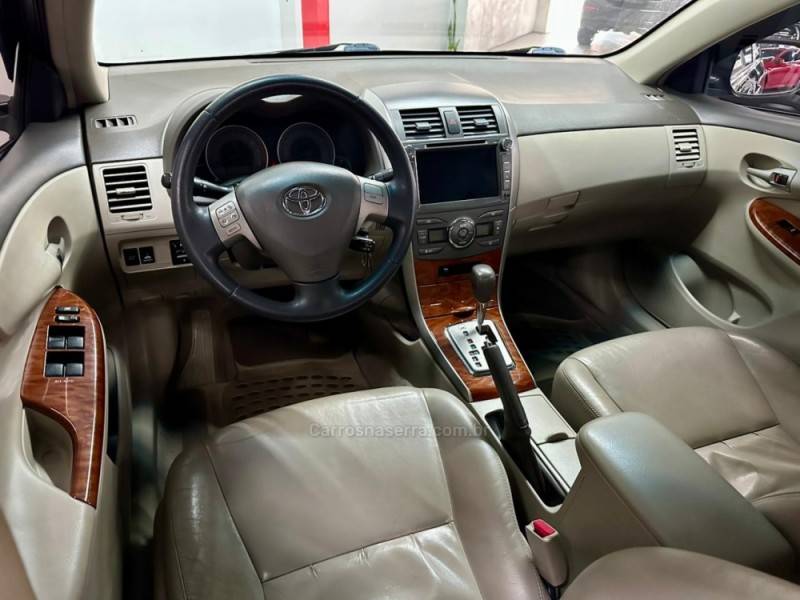 TOYOTA - COROLLA - 2010/2010 - Preta - Sob Consulta