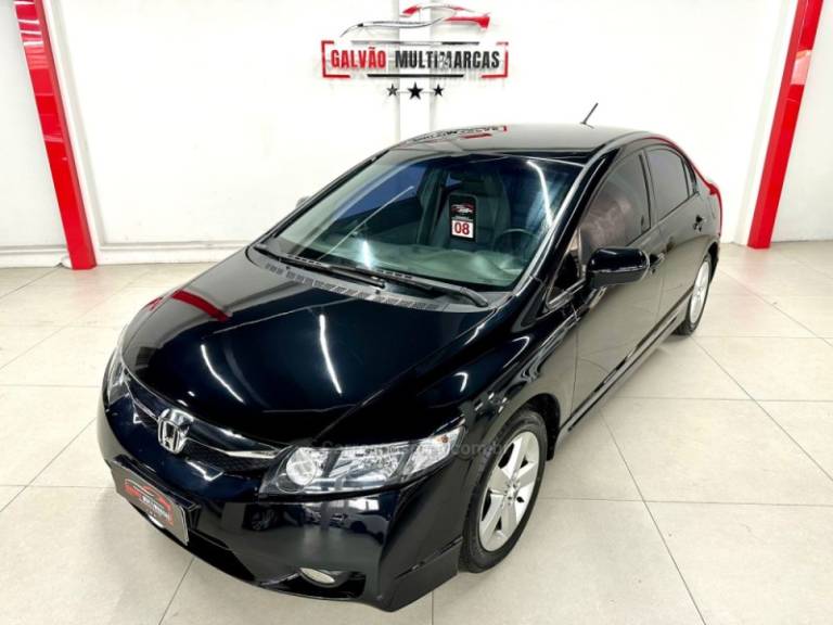 HONDA - CIVIC - 2008/2008 - Preta - Sob Consulta