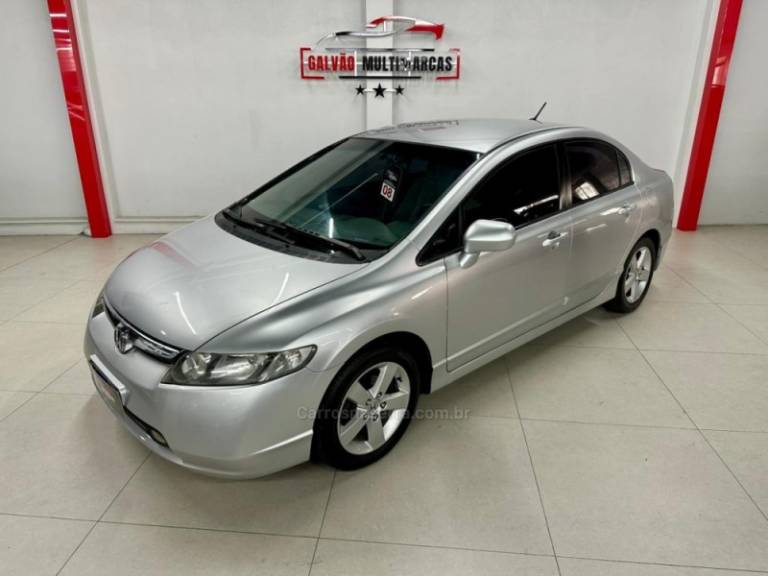 HONDA - CIVIC - 2008/2008 - Prata - Sob Consulta