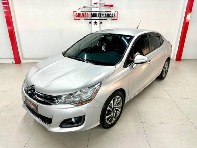CITROËN - C4 LOUNGE - 2014/2014 - Prata - Sob Consulta