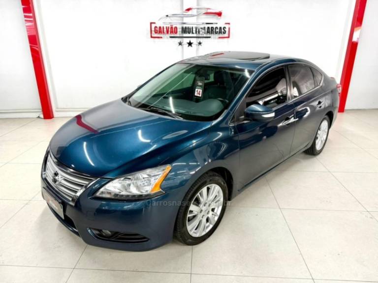 NISSAN - SENTRA - 2014/2014 - Azul - Sob Consulta