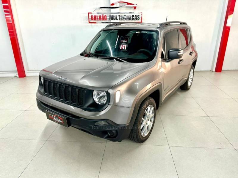 JEEP - RENEGADE - 2021/2021 - Prata - Sob Consulta
