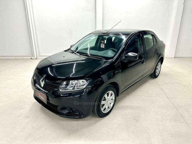 RENAULT - LOGAN - 2018/2018 - Preta - R$ 38.900,00